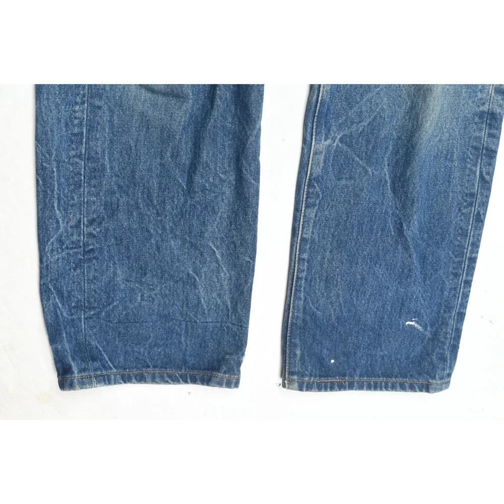 Vintage Levis 501xx Jeans Mens 32x29 (32x27.5) Blue Distressed Button-Fly 90s